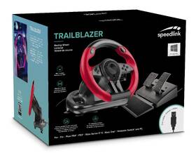 Volant Speed Link TRAILBLAZER Racing Wheel pro PC, PS4/Xbox One/PS3 černý

 obrázek produktu 8 z 8