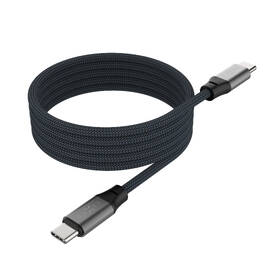 Kabel FIXED magnetický USB-C/USB-C, PD, 240W, 1,2m šedý

 obrázek produktu 1 z 10