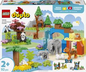Stavebnice LEGO® DUPLO® 10446 Rodinky divokých zvířat 3 v 1 

 obrázek produktu 2 z 9