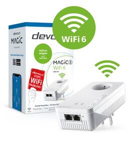 Síťový rozvod LAN po 230V Devolo Magic 2 WiFi 6, rozšíření 1ks 

 obrázek produktu 5 z 9