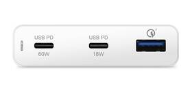 Nabíječka do sítě Epico 60W USB-C PD 18W, USB QC 3.0 bílá

 obrázek produktu 1 z 5
