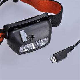 Čelovka Solight 150 + 100 lm, bílé a červené světlo, Li-Ion, USB 

 obrázek produktu 4 z 5