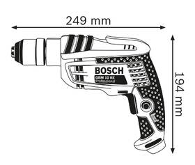 Vrtačka Bosch Professional GBM 10 RE Professional 

 obrázek produktu 1 z 5