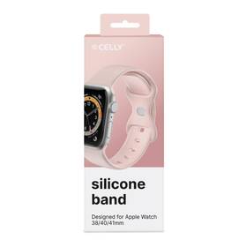 Řemínek Celly silikonový na Apple Watch 38/40/41 mm růžový

 obrázek produktu 2 z 3