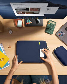 Pouzdro na notebook tomtoc Sleeve Kit - 13" MacBook Pro/Air modré

 obrázek produktu 7 z 8