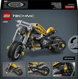 Stavebnice LEGO® Technic 42225 Žlutá motorka 

 obrázek produktu 4 z 8