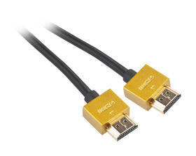Kabel GoGEN HDMI 1.4, 3m, pozlacený, High speed, s ethernetem černý

 obrázek produktu 1 z 2