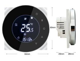 Termostat iQtech SmartLife GALW-B, WiFi termostat pro kotle s potenciálovým spínáním černý

 obrázek produktu 2 z 7
