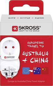 Cestovní adaptér SKROSS pro použití v Číně a Austrálii 

 obrázek produktu 5 z 6