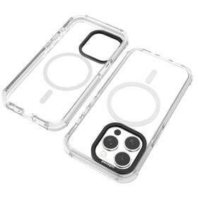 Kryt na mobil Cubenest MagPro Strong Guard s MagSafe na Apple iPhone 15 Pro bílý/průhledný

 obrázek produktu 8 z 13