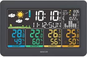 Meteorologická stanice Sencor SWS 6300, 3 čidla černá

 obrázek produktu 1 z 10