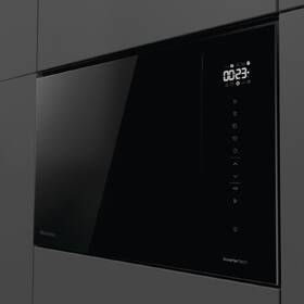Mikrovlnná trouba Hisense BIM325GI63DBG černá barva
