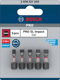 Sada bitů Bosch PRO 2.608.521.U60 Slotted Impact 

 obrázek produktu 1 z 1