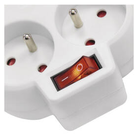 Rozbočovací zásuvka EMOS 2x zásuvka, 1x USB, 1x USB-C, vypínač bílá

 obrázek produktu 4 z 7