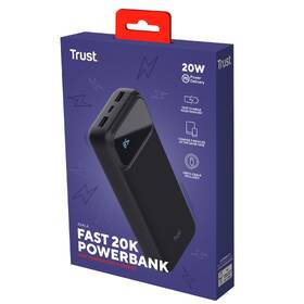 Powerbanka Trust Avala, 20000 mAh, USB-C PD černá

 obrázek produktu 9 z 9