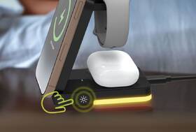 Bezdrátová nabíječka Mobile Origin 3in1 Foldable Charging Stand with light, PW28 černá

 obrázek produktu 19 z 19