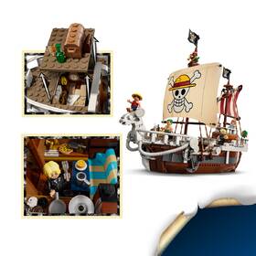 Stavebnice LEGO® ONE PIECE 75639 Pirátská loď Plovoucí Merry 

 obrázek produktu 2 z 8