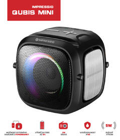 Přenosný reproduktor C-Tech Impressio Qubis mini černý

 obrázek produktu 8 z 9