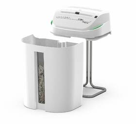 Skartovač KOBRA S6-HYBRID, A4, 28 listů, 40l, P2 bílý/zelený

 obrázek produktu 1 z 5