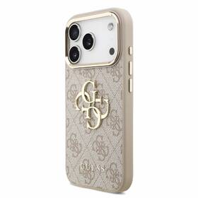 Kryt na mobil Guess PU 4G Metal Logo Strap na Apple iPhone 18 Pro růžový

 obrázek produktu 4 z 7