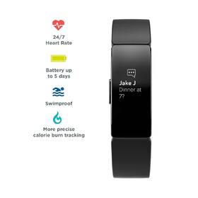 Fitness náramek Fitbit Inspire HR - Black 

 obrázek produktu 2 z 8