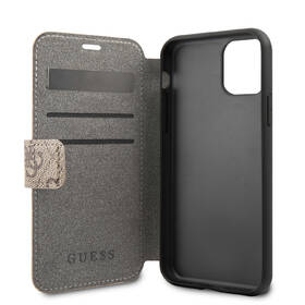 Pouzdro na mobil flipové Guess 4G Book na Apple iPhone 11 hnědý

 obrázek produktu 2 z 4