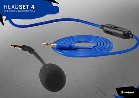 Headset SnakeByte HEAD:SET 4 (PS4) černý/modrý

 obrázek produktu 5 z 6