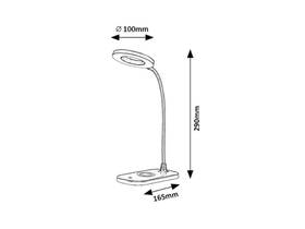 Stolní LED lampička Rabalux Hardin 74013 černá

 obrázek produktu 9 z 9