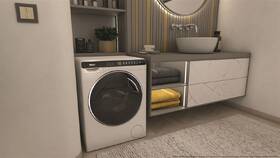 Pračka Haier HW50-BP12307-S bílá barva
