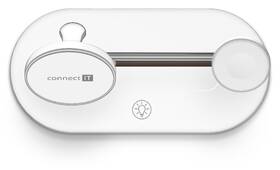 Bezdrátová nabíječka Connect IT MultiCharge 5 v 1 MagSafe bílá

 obrázek produktu 3 z 9