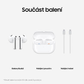 Sluchátka Samsung Galaxy Buds3 bílá

 obrázek produktu 13 z 20