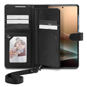 Pouzdro na mobil flipové Spigen Wallet S na Samsung Galaxy S25 Ultra černé

 obrázek produktu 1 z 14