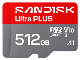 Paměťová karta SANDISK 512GB UHS-I U1 (200R) + SD adaptér 

 obrázek produktu 1 z 5