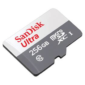 Paměťová karta SanDisk 256GB UHS-I U1 (100R/20W) + adaptér 
