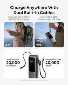 Powerbanka Anker 165W Built-In USB-C and Retractable Cable 25000 mAh černá

 obrázek produktu 2 z 5