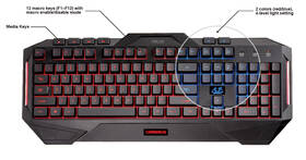 Klávesnice Asus Gaming, US layout černá

 obrázek produktu 1 z 4