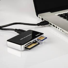 Čtečka paměťových karet Hama USB 3.0 All in One černá/stříbrná

 obrázek produktu 4 z 4