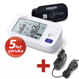 Tlakoměr na paži OMRON M6 Comfort s Afib +ZDROJ 

 obrázek produktu 1 z 1