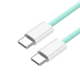 Kabel Cubenest USB-C/USB-C, 60W, 1m, 4 ks bílý/modrý/zelený/růžový

 obrázek produktu 11 z 12
