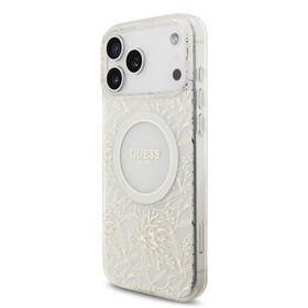 Kryt na mobil Guess IML Flowers Allover Strap MagSafe na Apple iPhone 17 Pro Max bílý

 obrázek produktu 1 z 7