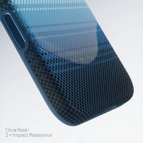 Kryt na mobil Pitaka Aramid UltraGuard Moonrise na Apple iPhone 17 Pro Max modrý

 obrázek produktu 4 z 5