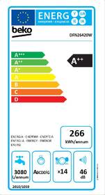 Myčka nádobí Beko DFN 26420 W bílá

 obrázek produktu 1 z 3