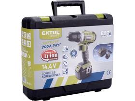 Aku vrtačka EXTOL Craft, 14,4 V (s baterií) 

 obrázek produktu 4 z 5