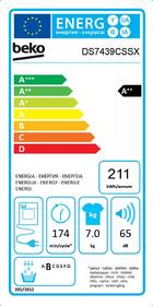 Sušička prádla Beko DS7439CSSX bílá

 obrázek produktu 1 z 3