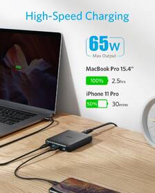 Nabíječka do sítě Anker PowerPort Atom III Slim USB-C 45W, 3x USB-A, 20W černá

 obrázek produktu 2 z 3