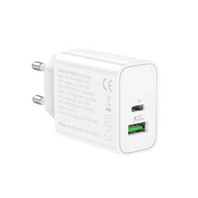 Nabíječka do sítě GoGEN ACHPD230, 1x USB-C PD, 1x USB-A, 30W bílá

 obrázek produktu 2 z 2