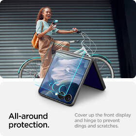 Tvrzené sklo Spigen tR EZ Fit HD na Samsung Galaxy Z Flip7 (2 ks) 

 obrázek produktu 8 z 12