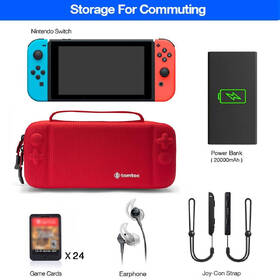 Pouzdro tomtoc Travel Case - Nintendo Switch červené

 obrázek produktu 3 z 7
