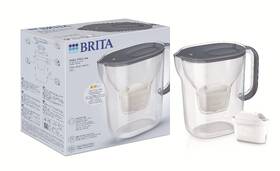 Filtrační konvice BRITA Style Essential XL, 3,6 l + 1 filtr šedá

 obrázek produktu 1 z 2