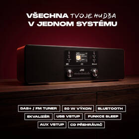 Mikrosystém JVC RD-E984B černý

 obrázek produktu 10 z 17